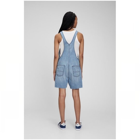 Gap Denim Shortalls with Washwell - Picture 11 of 11
